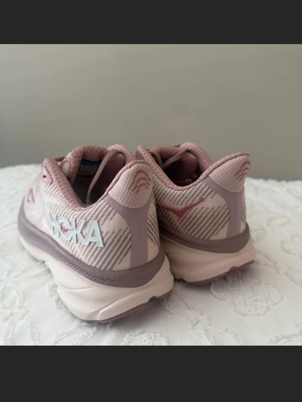 Hoka One One Women's Dusty Pink  Athletic Running Shoes